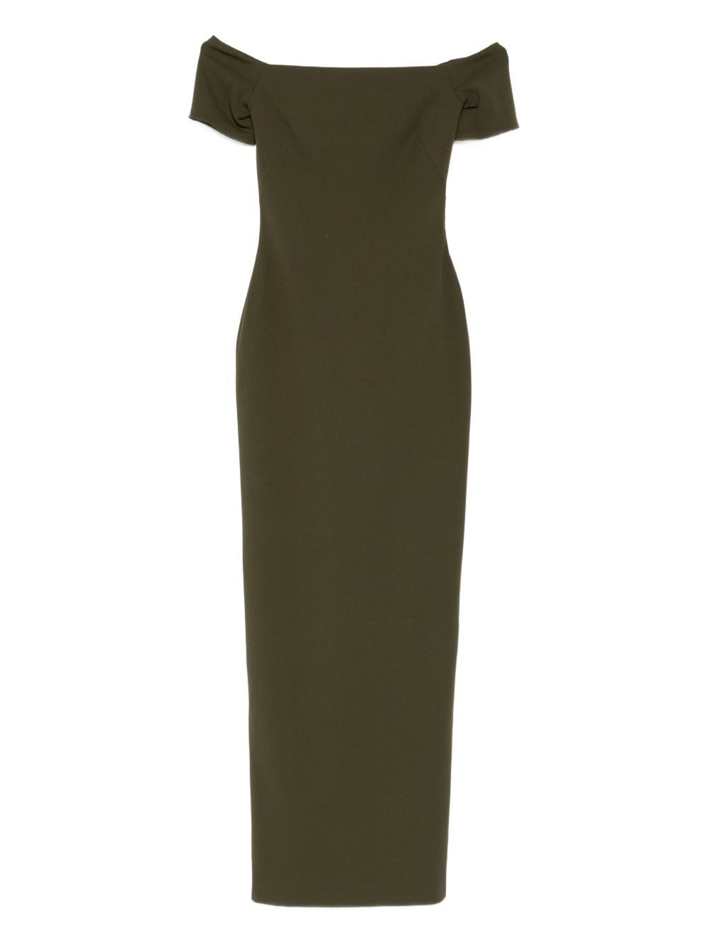 [Solace London] Sleeveless dress SS26 OS46026DARKOLIVE