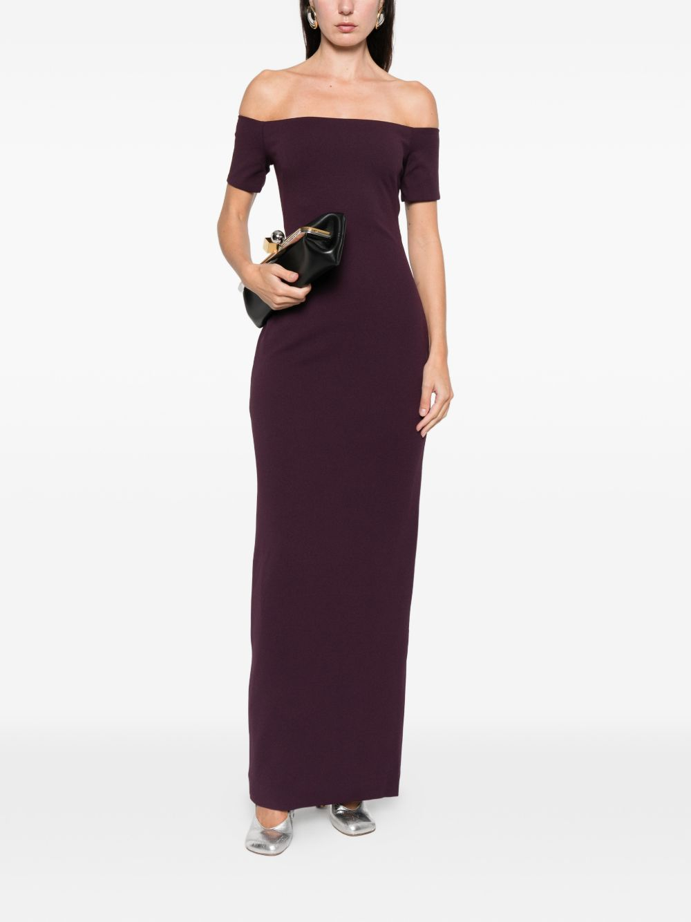 [Solace London] Sleeveless dress SS26 OS46026PLUM