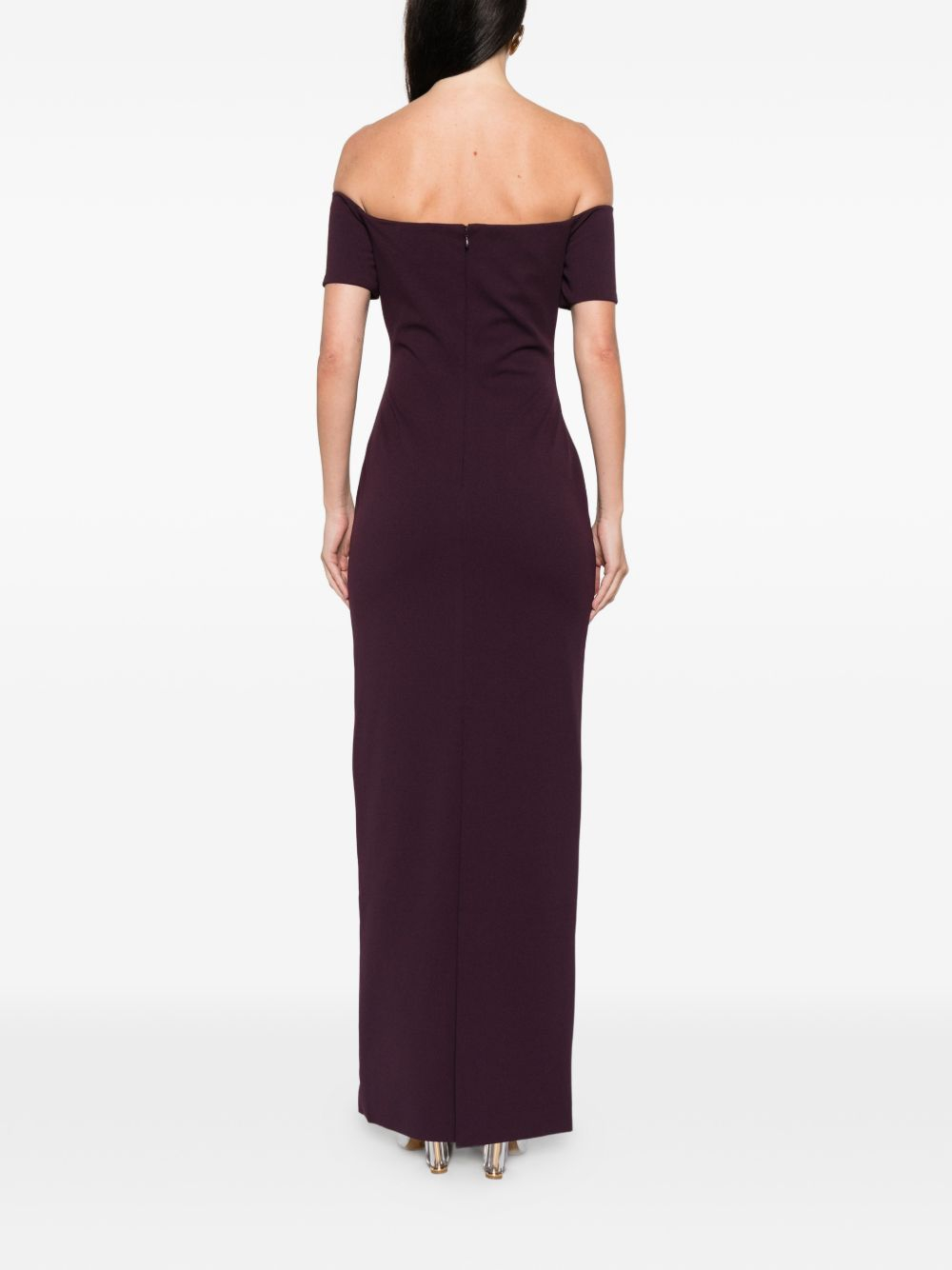 [Solace London] Sleeveless dress SS26 OS46026PLUM