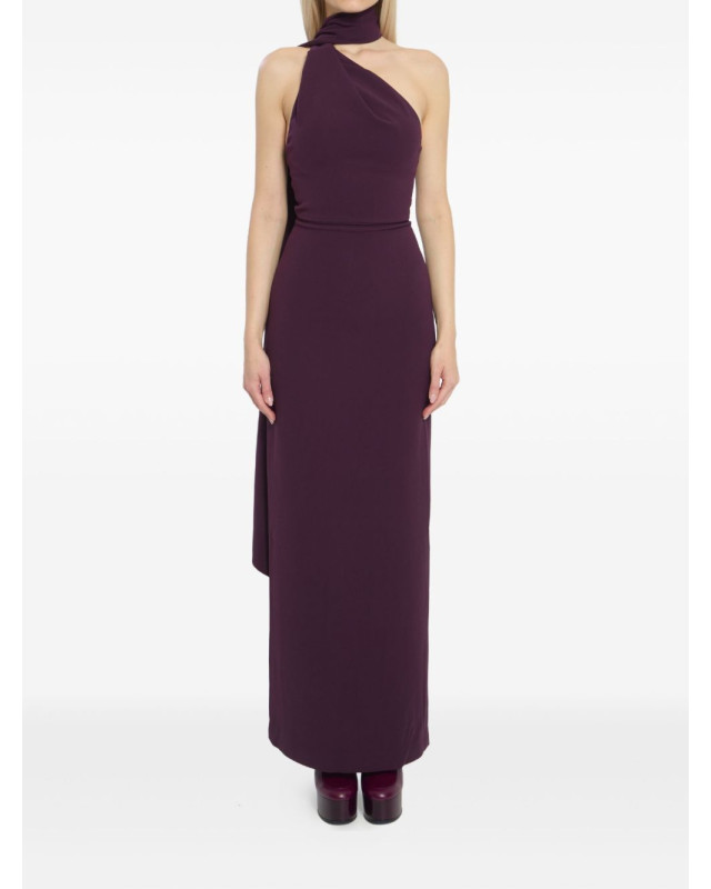 [Solace London] Sleeveless dress SS26 OS38011PLUM