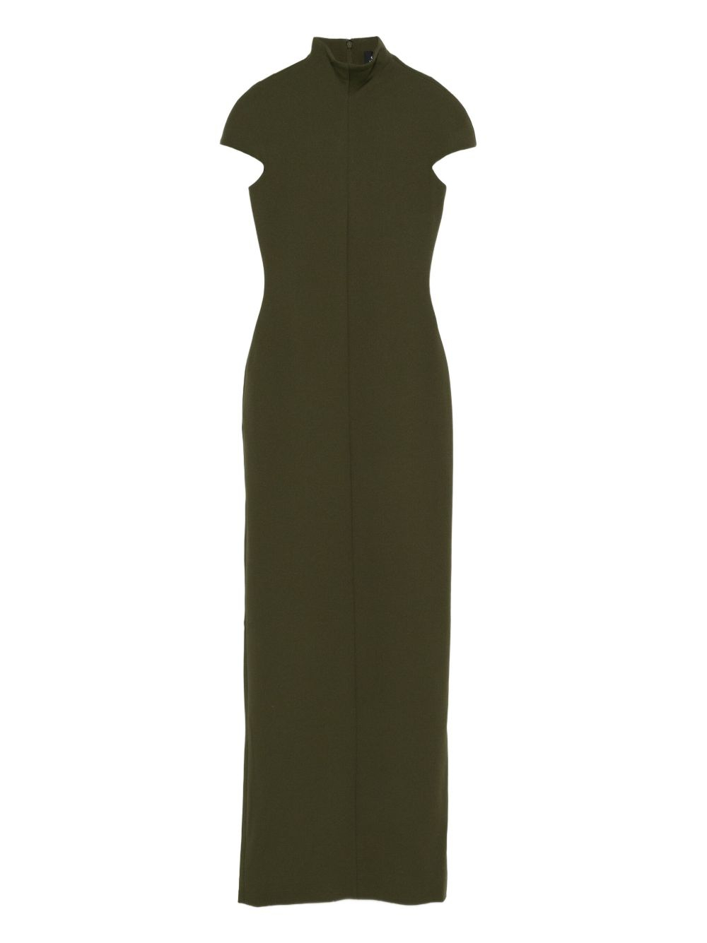[Solace London] Short sleeve dress SS26 OS46037DARKOLIVE