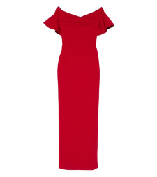 [Solace London] Sleeveless dress SS26 OS46003RED