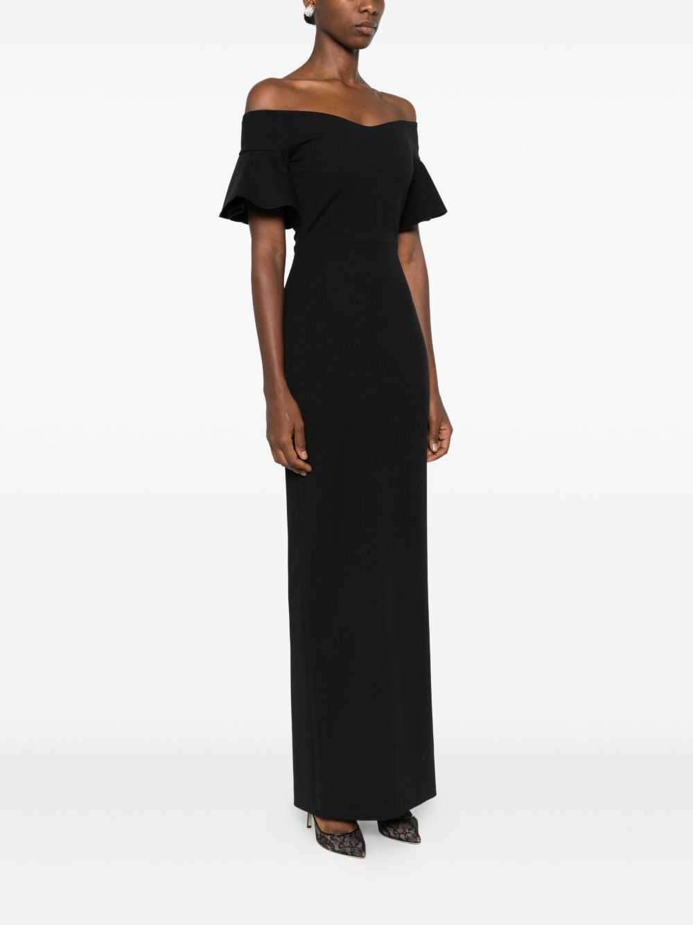 [Solace London] Sleeveless dress SS26 OS46003BLACK