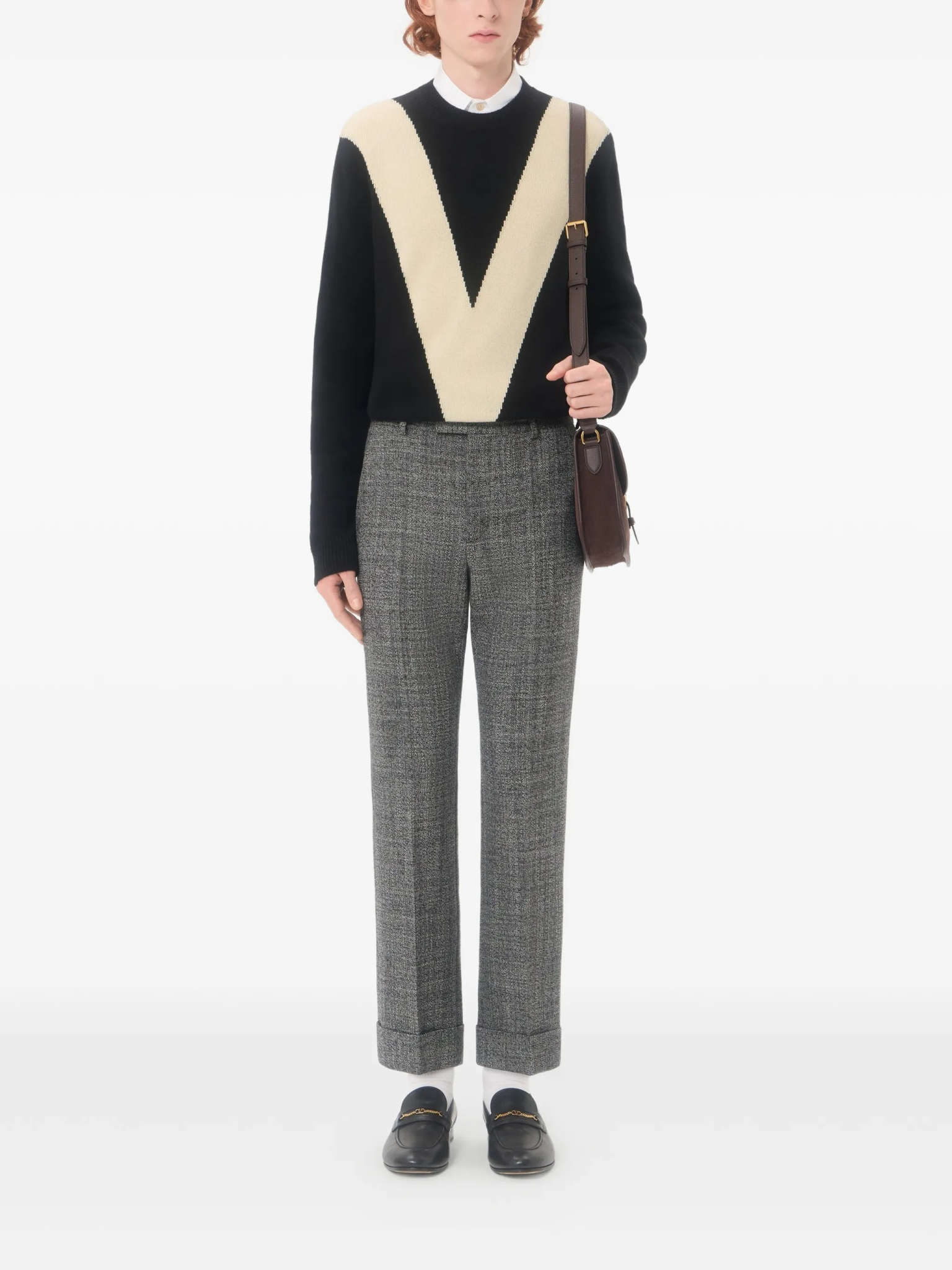 [Valentino Garavani] Shirts Long Sleeve FW26 9V3ABB84BH10BO