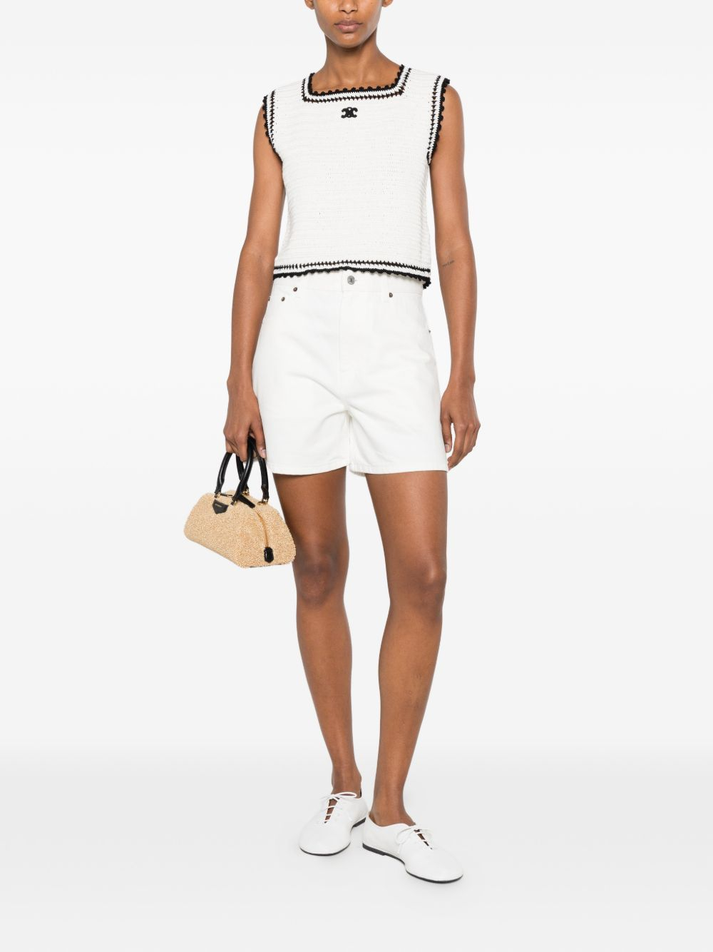 [Celine] T-shirts Sleeveless SS26 RX0L63I5901BC
