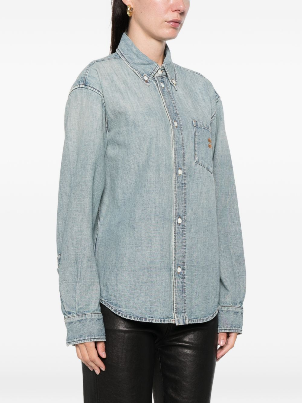 [Miu Miu] Shirts Long Sleeve SS26 GWC13318JIF0076