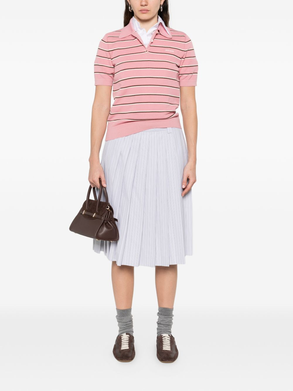 [Miu Miu] Mini skirt SS26 MG2052180UF0424