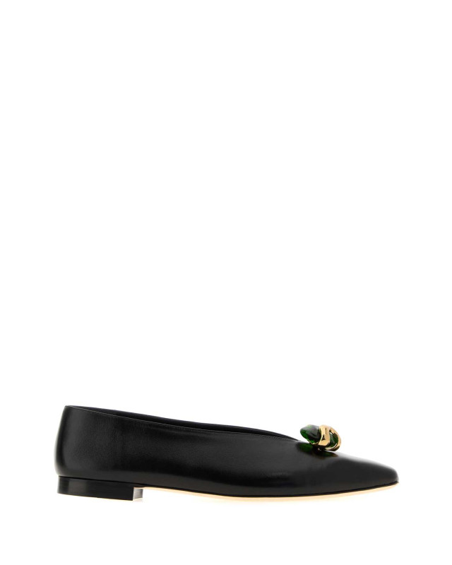 [Jimmy Choo] Flat shoes FW26 MARGOTFLATEPF BLACKCLOVER