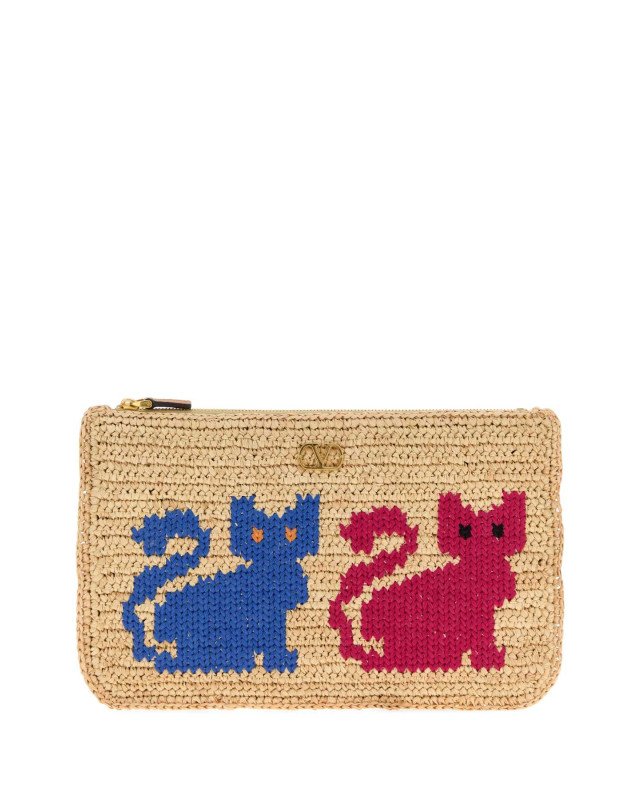 [Valentino Garavani] Clutch bag SS26 8W2P0AZ4TNC R9F