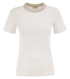 [Peserico] T-shirts Short Sleeve FW26 A06840J0B5669 B00