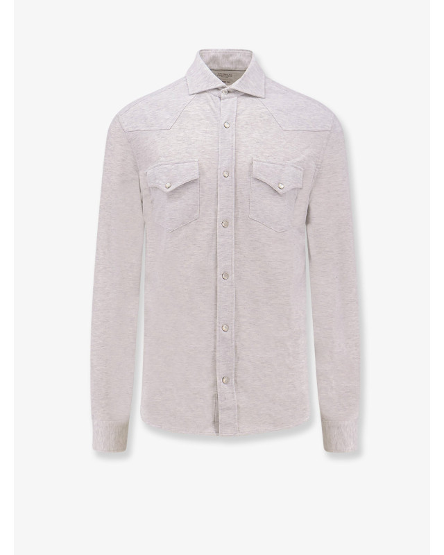 [Brunello Cucinelli] Shirts Long Sleeve SS26 ME8546666C3657