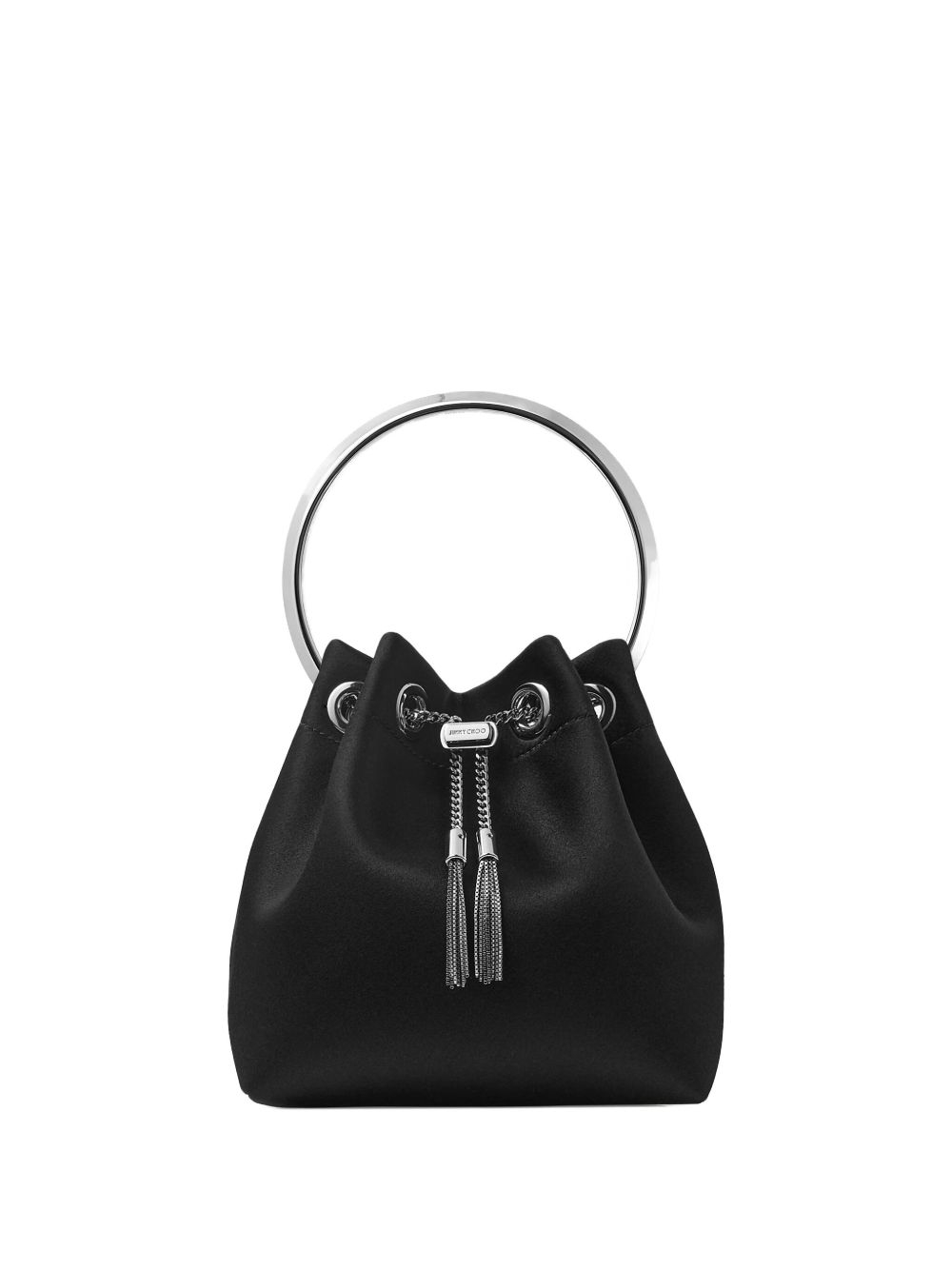 [Jimmy Choo] Shoulder bag FW26 BONBONFUQBLACK/SILVER