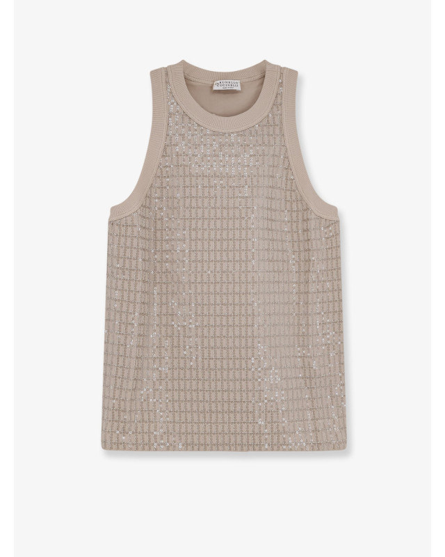 [Brunello Cucinelli] T-shirts Sleeveless SS26 M0T18HK500C8539