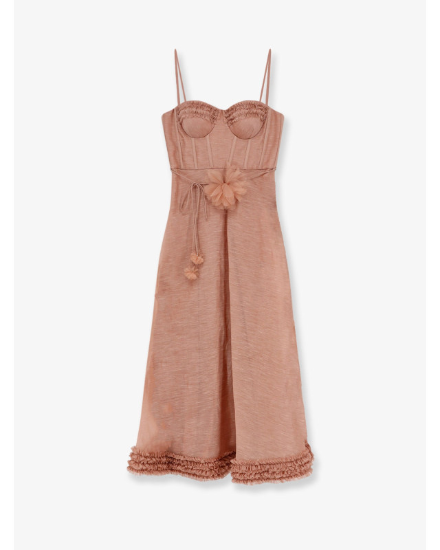 [Zimmermann] Sleeveless dress SS26 7568DS261PEO