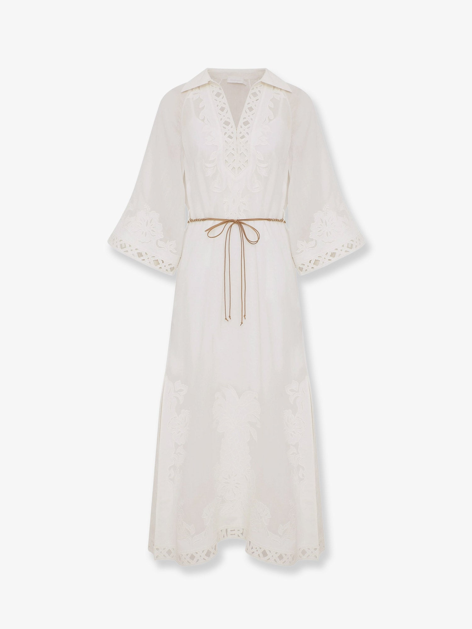 [Zimmermann] Short sleeve dress SS26 7834DSS262IVO