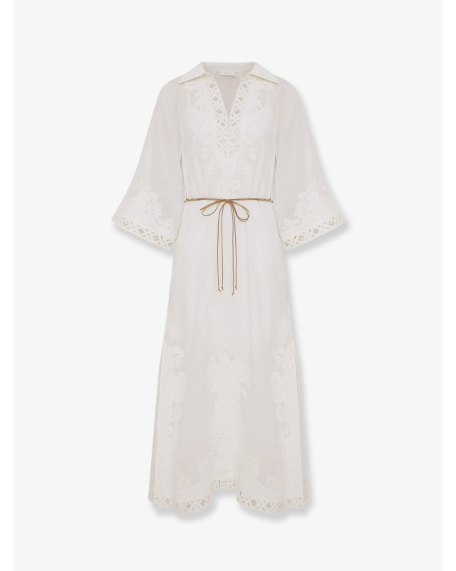 [Zimmermann] Short sleeve dress SS26 7834DSS262IVO