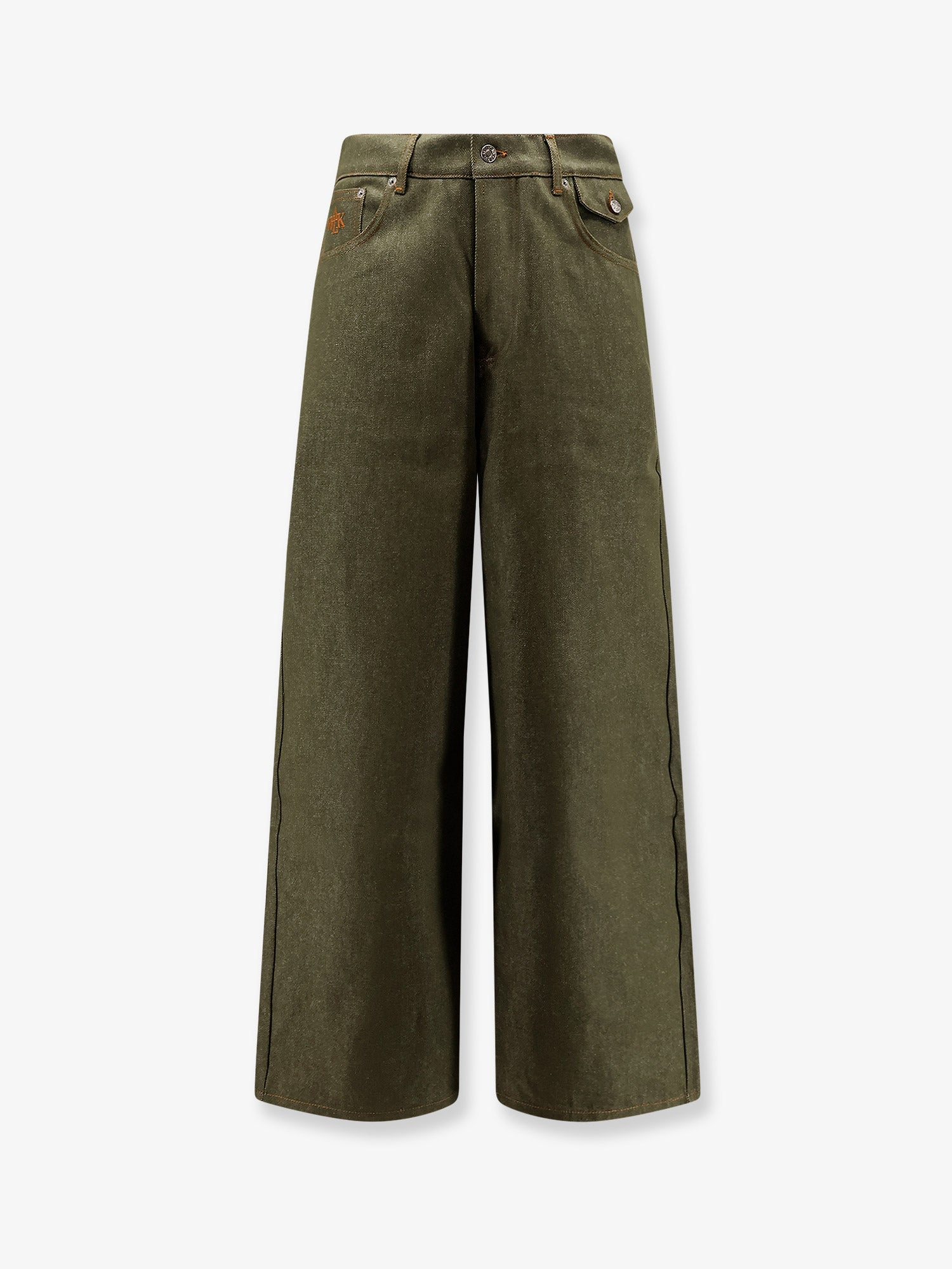 [WALK IN PARIS] Trousers SS26 THEEGARDENERSGREENDENIMGREEN
