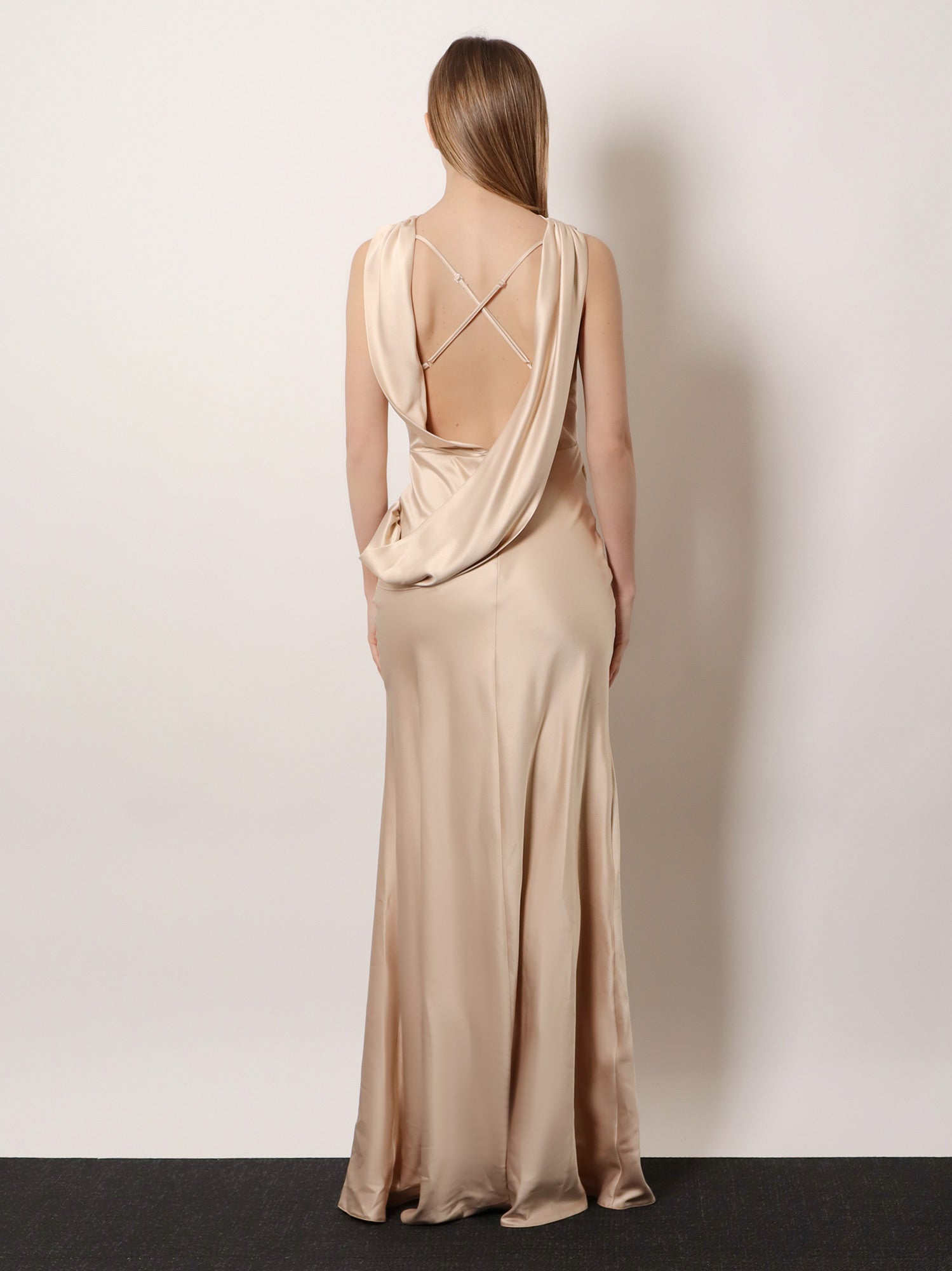 [ACTUALEE] Sleeveless dress SS26 16154AB4108SABBIA