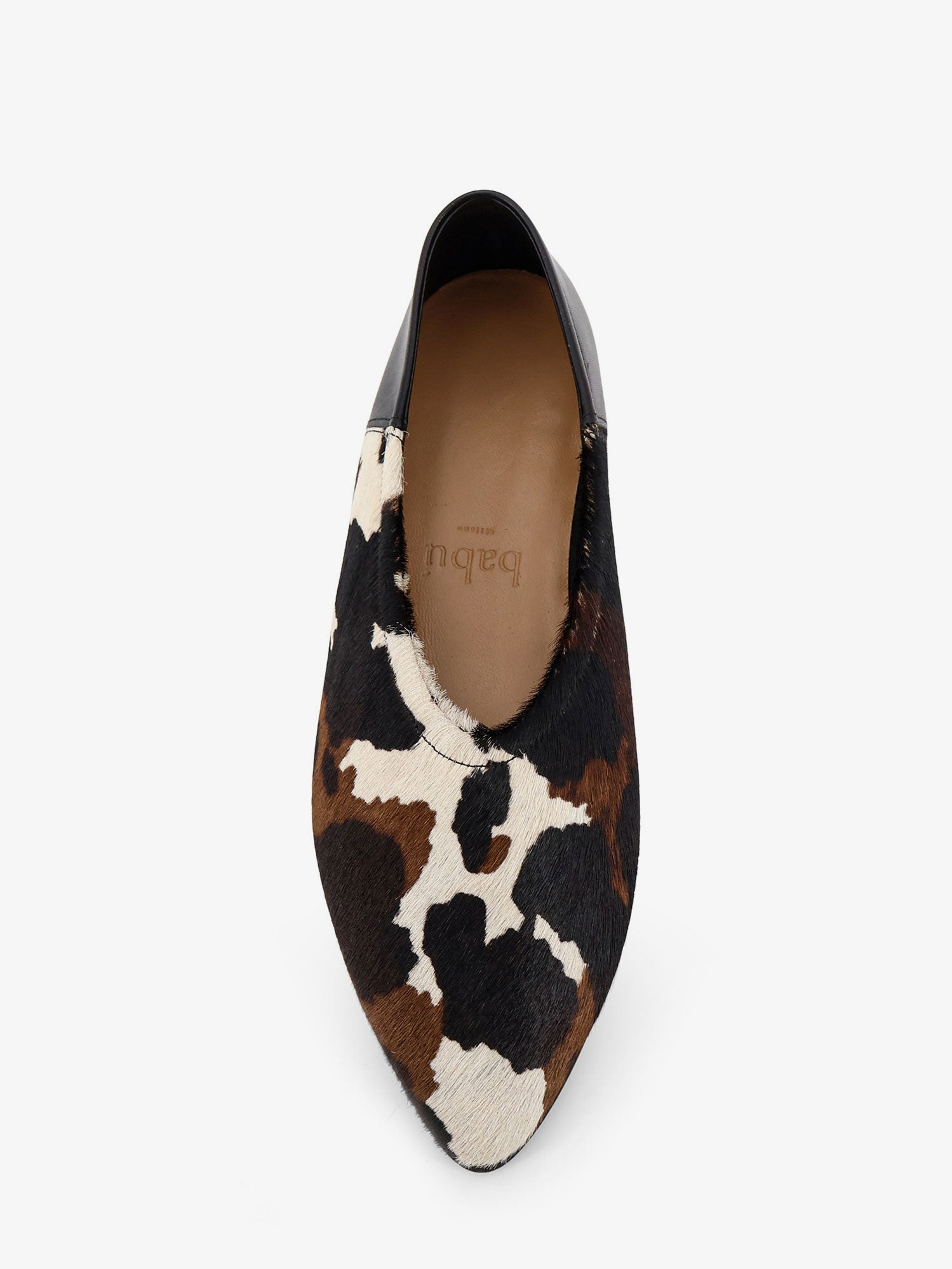 [BABÚ MILANO] Flat shoes SS26 DPOMUCVCOWPRINT