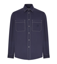 [Fendi] Shirts Long Sleeve FW26 FS1368B162F0QA2 BLUE