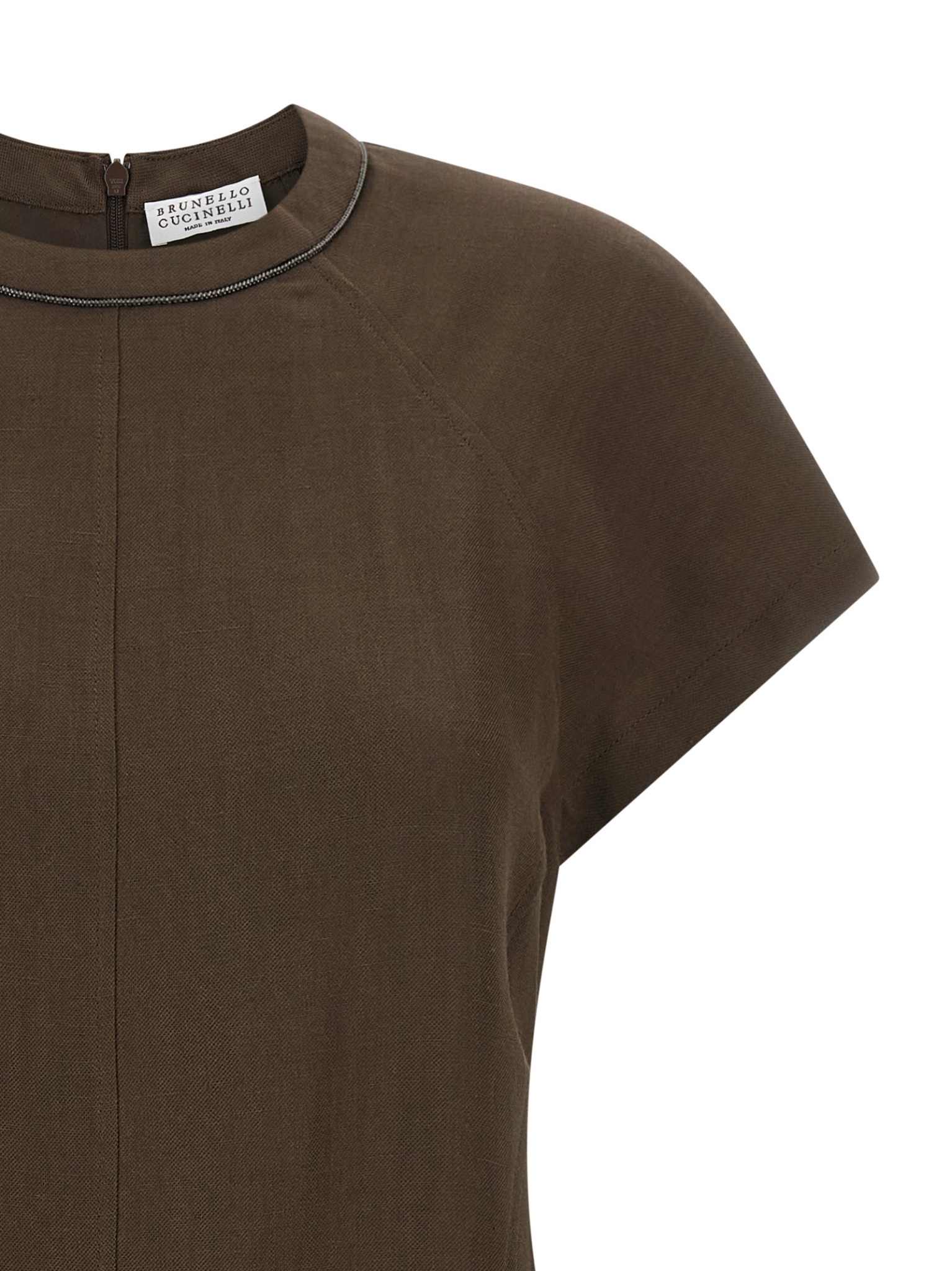 [Brunello Cucinelli] Short sleeve dress SS26 MH126AFR72C8705