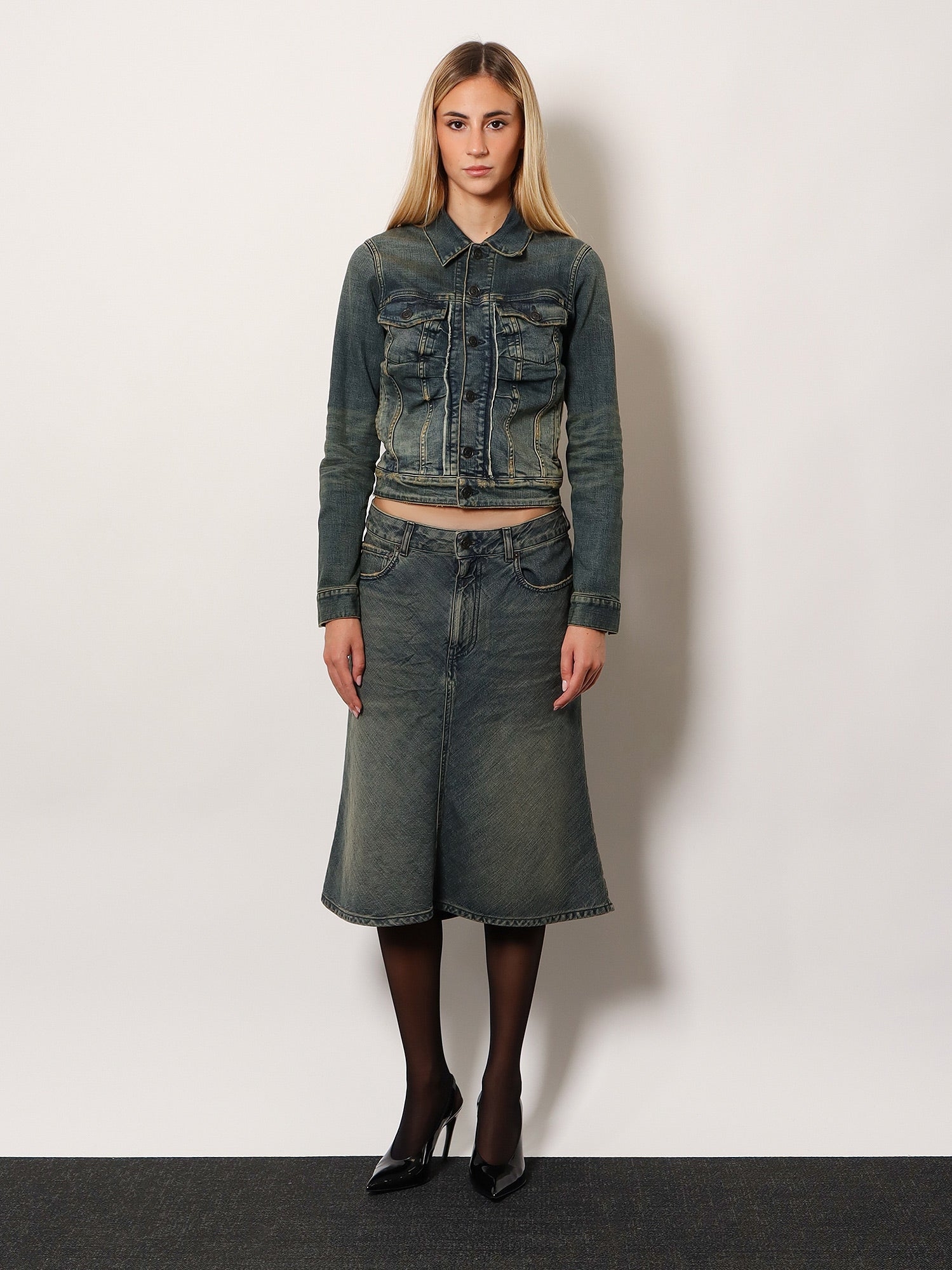 [Balenciaga] Denim Jacket SS26 849899TTW893394