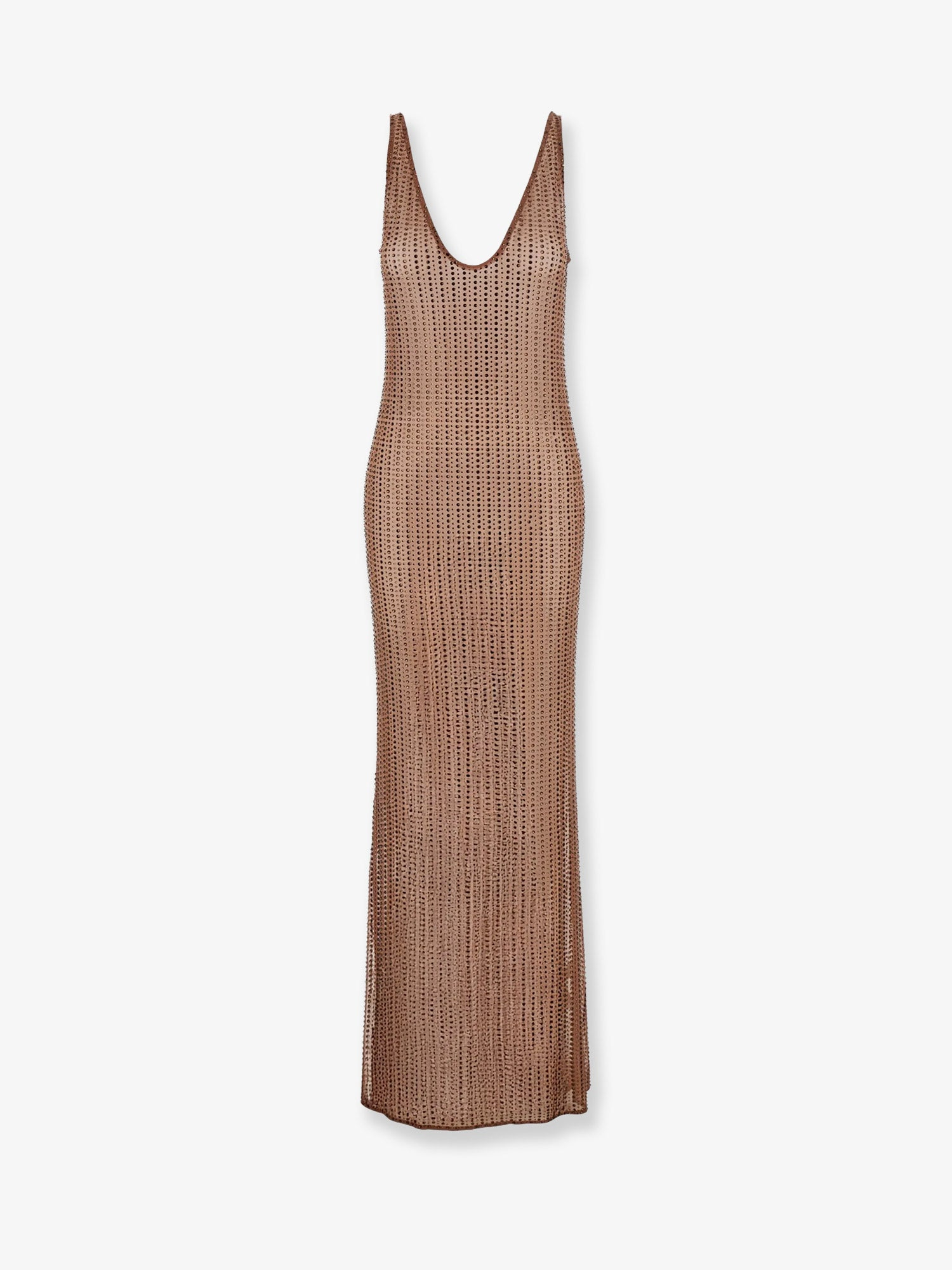 [Venuja] Sleeveless dress SS26 DS005BMCAMOCHA
