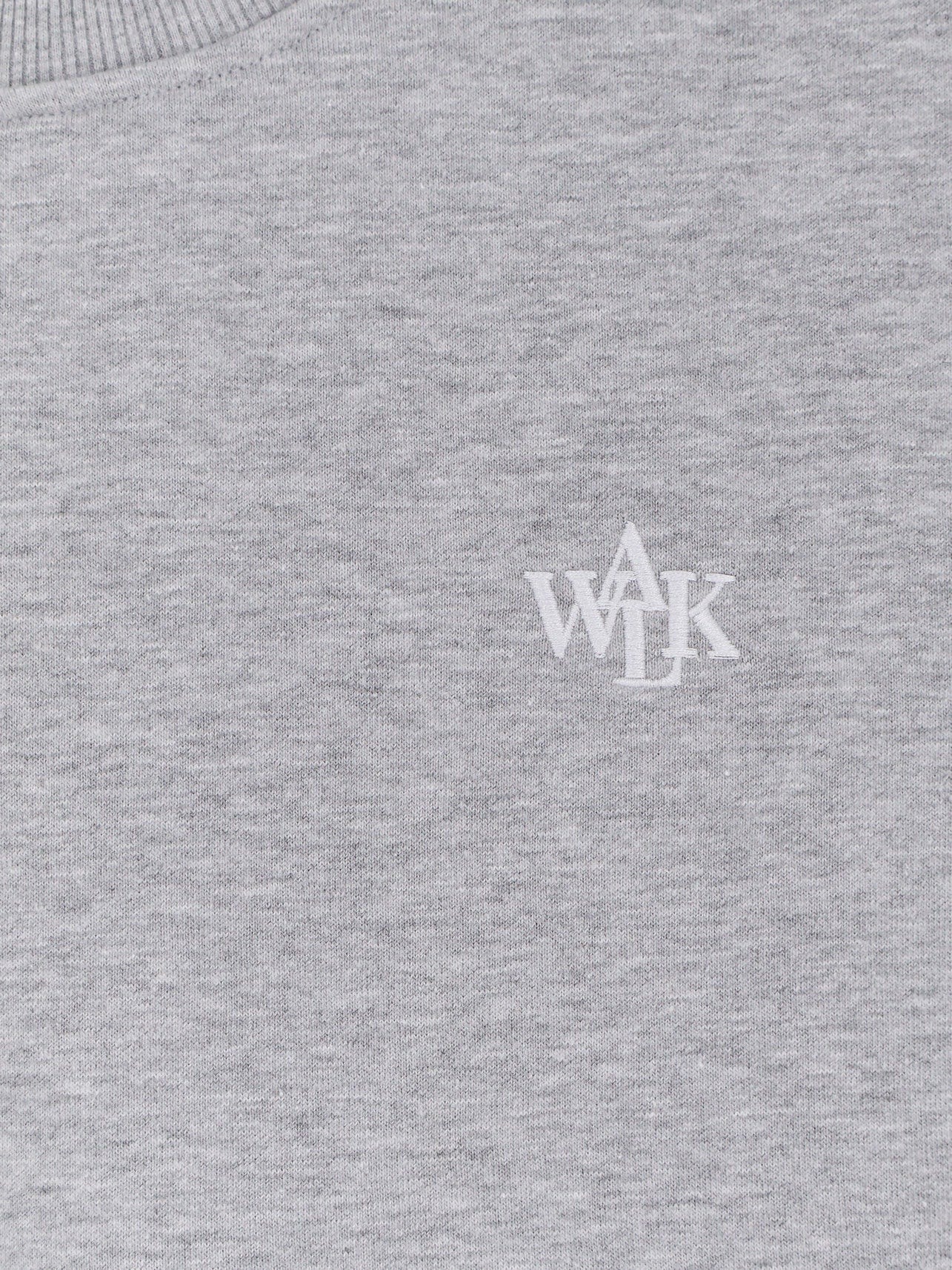 [WALK IN PARIS] Sweatshirt SS26 THEGREYFLEECELESWEATGRIS