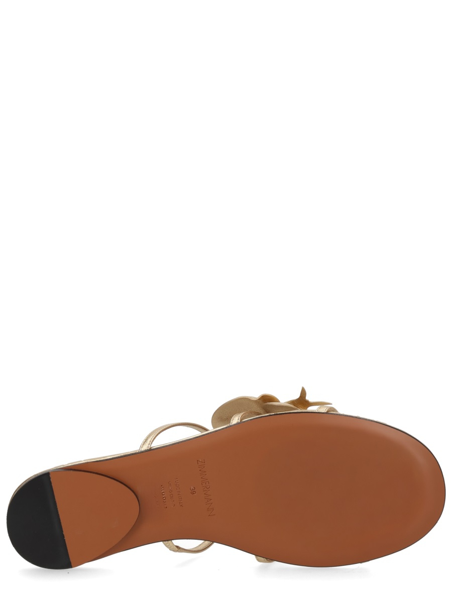 [Zimmermann] Sandals SS26 3439FC26A2_GLD