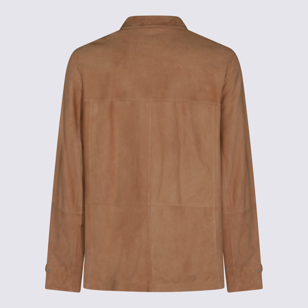 [Brunello Cucinelli] Leather Jacket SS26 MPCFN2066C8540
