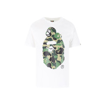 [BAPE] T-shirts Short Sleeve SS26 002TEM301003MWHITE X GREEN
