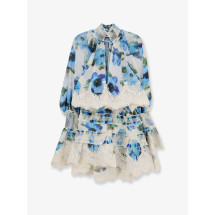[Zimmermann] Long sleeve dress SS26 8704DS262BLPOP