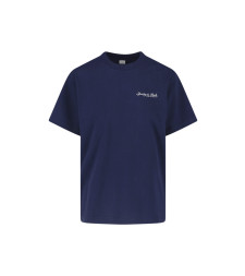 [SPORTY & RICH] T-shirts Short Sleeve SS26 TO11975325BL106DARK NAVY WHITE