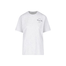 [SPORTY & RICH] T-shirts Short Sleeve SS26 TO11976257GY03HEATHER GRAY NAVY