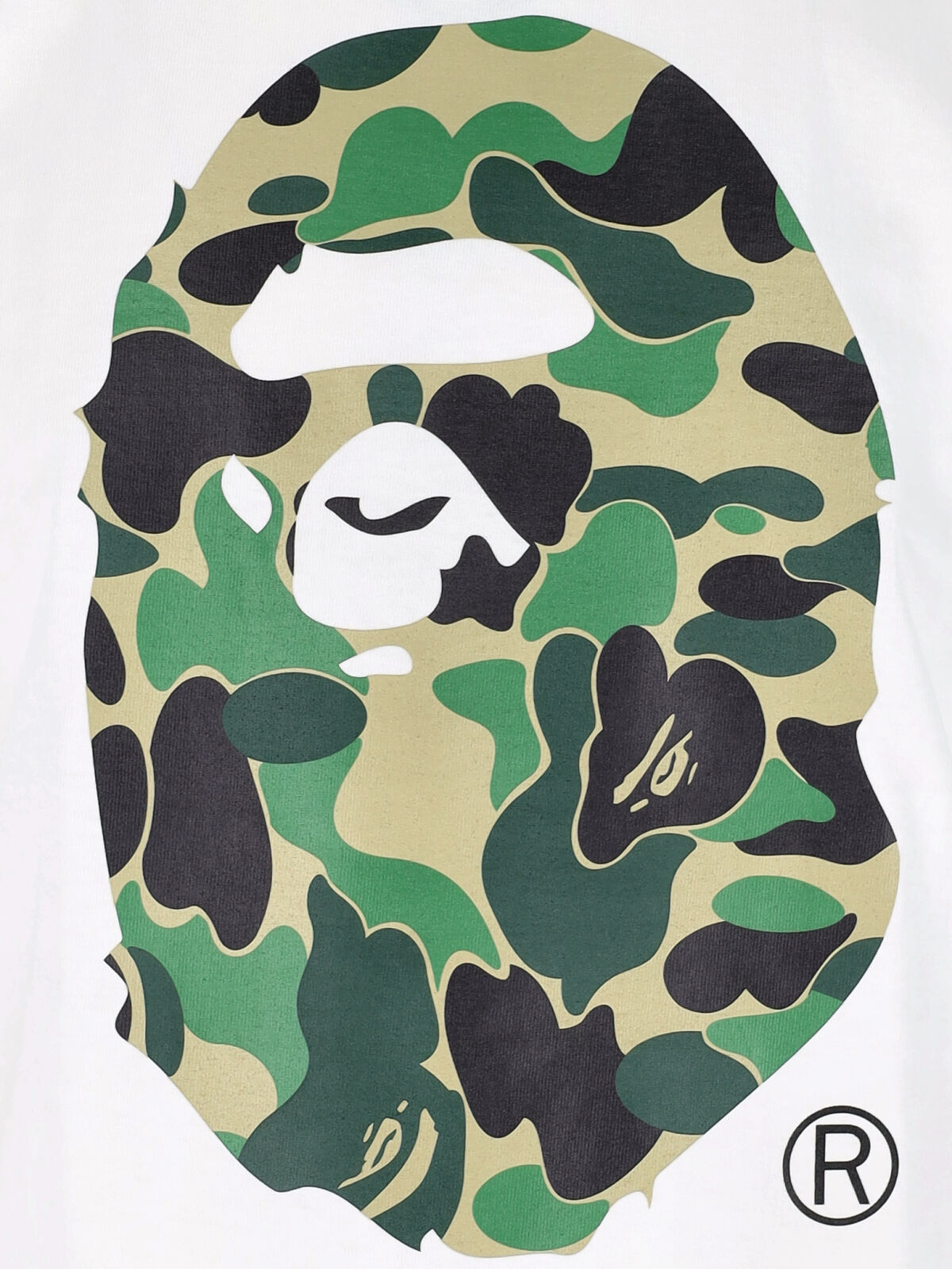 [BAPE] T-shirts Short Sleeve SS26 001TEM301005MWHITE X GREEN