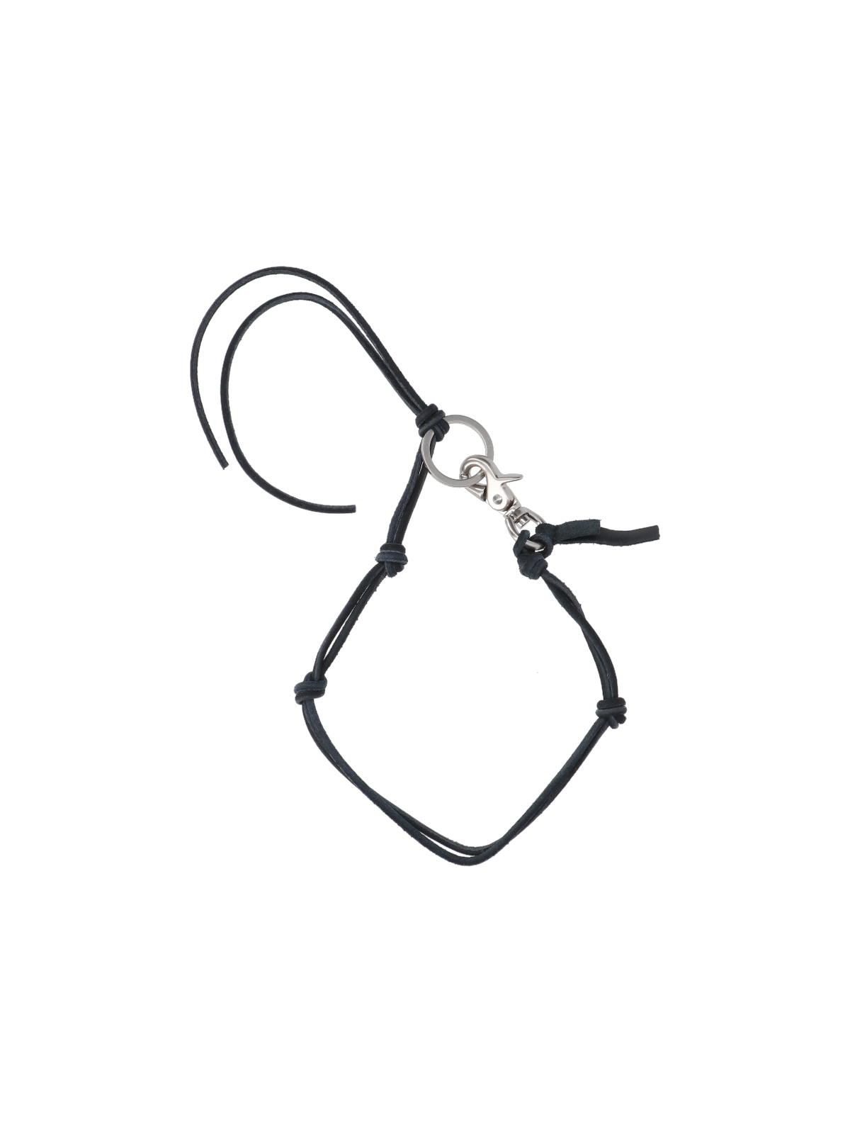 [Our Legacy] Necklace SS26 A2208LBLBLACK LEATHER