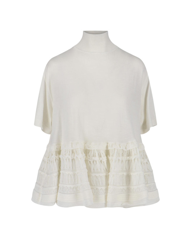 [Alaia] Shirts Short Sleeve SS26 AA9H1393K164C000