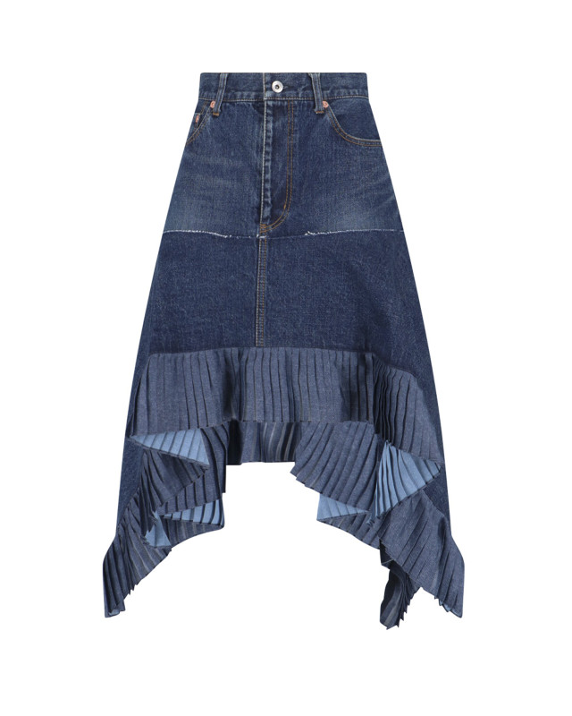 [Sacai] Midi skirt SS26 26 08315401