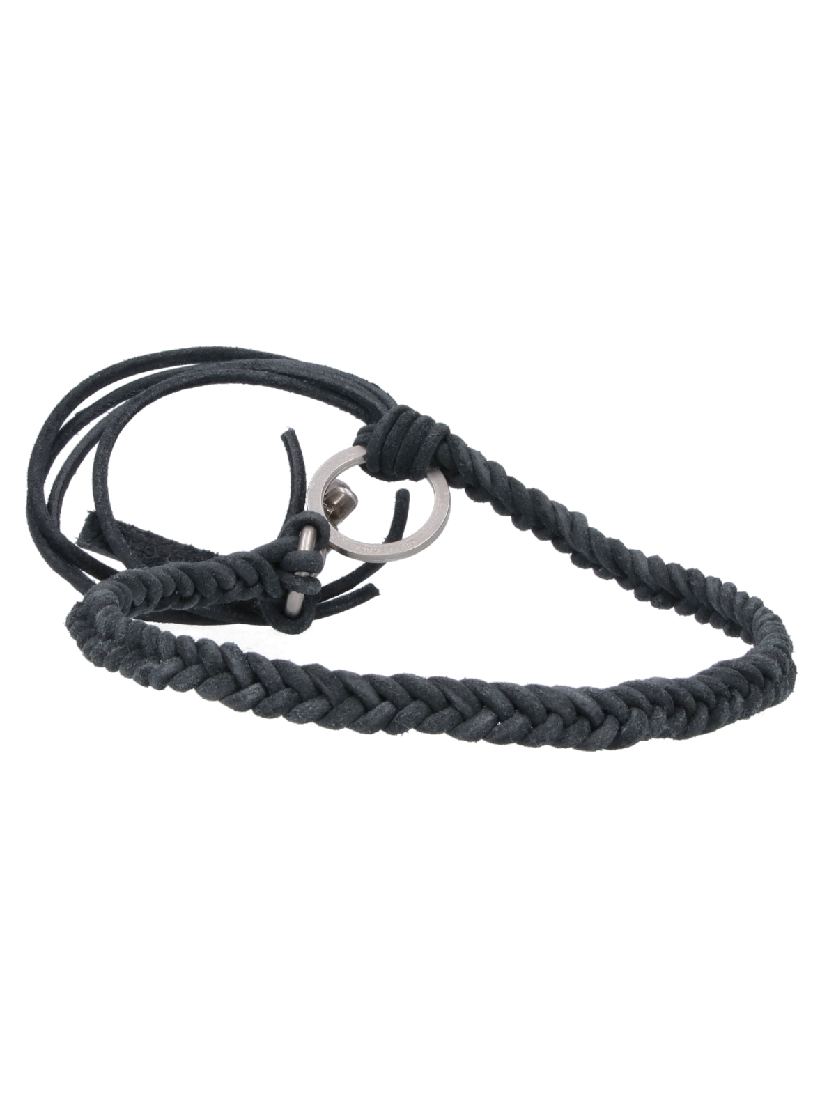 [Our Legacy] Bracelet SS26 A2268LBLBLACK LEATHER