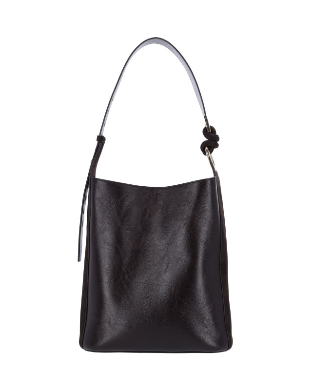 [Anya Hindmarch] Shoulder bag SS26 204118CHOCOLATE