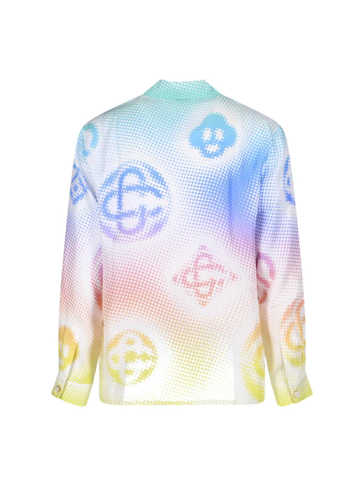 [Casablanca] Shirts Long Sleeve SS26 M SP26 SH 006 03HALFTONE REPEATS LOGO