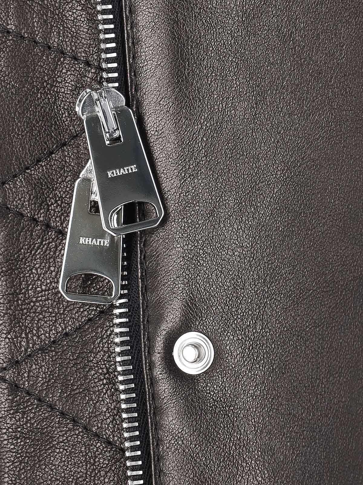 [KHAITE] Leather Jacket SS26 6166729 L729200