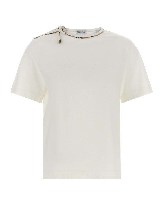 [Burberry] T-shirts Short Sleeve FW26 8127210CHALK