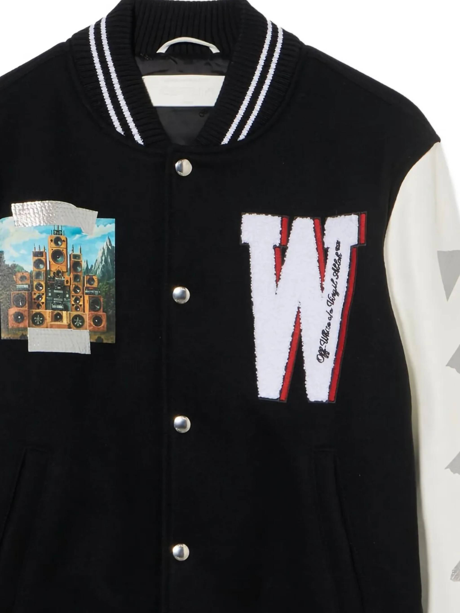 [Off White] Bomber jacket FW25 OWEK006F25FAB0031026