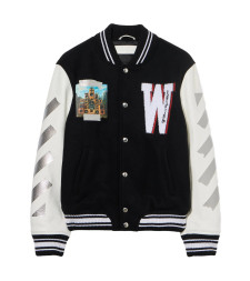 [Off White] Bomber jacket FW25 OWEK006F25FAB0031026