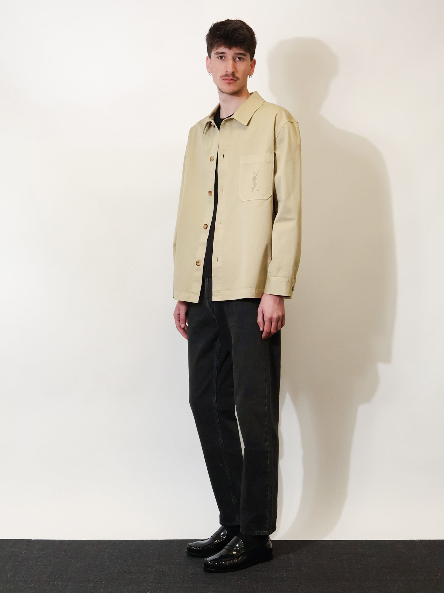 [Saint Laurent] Shirts Long Sleeve SS26 861004Y04VD8441