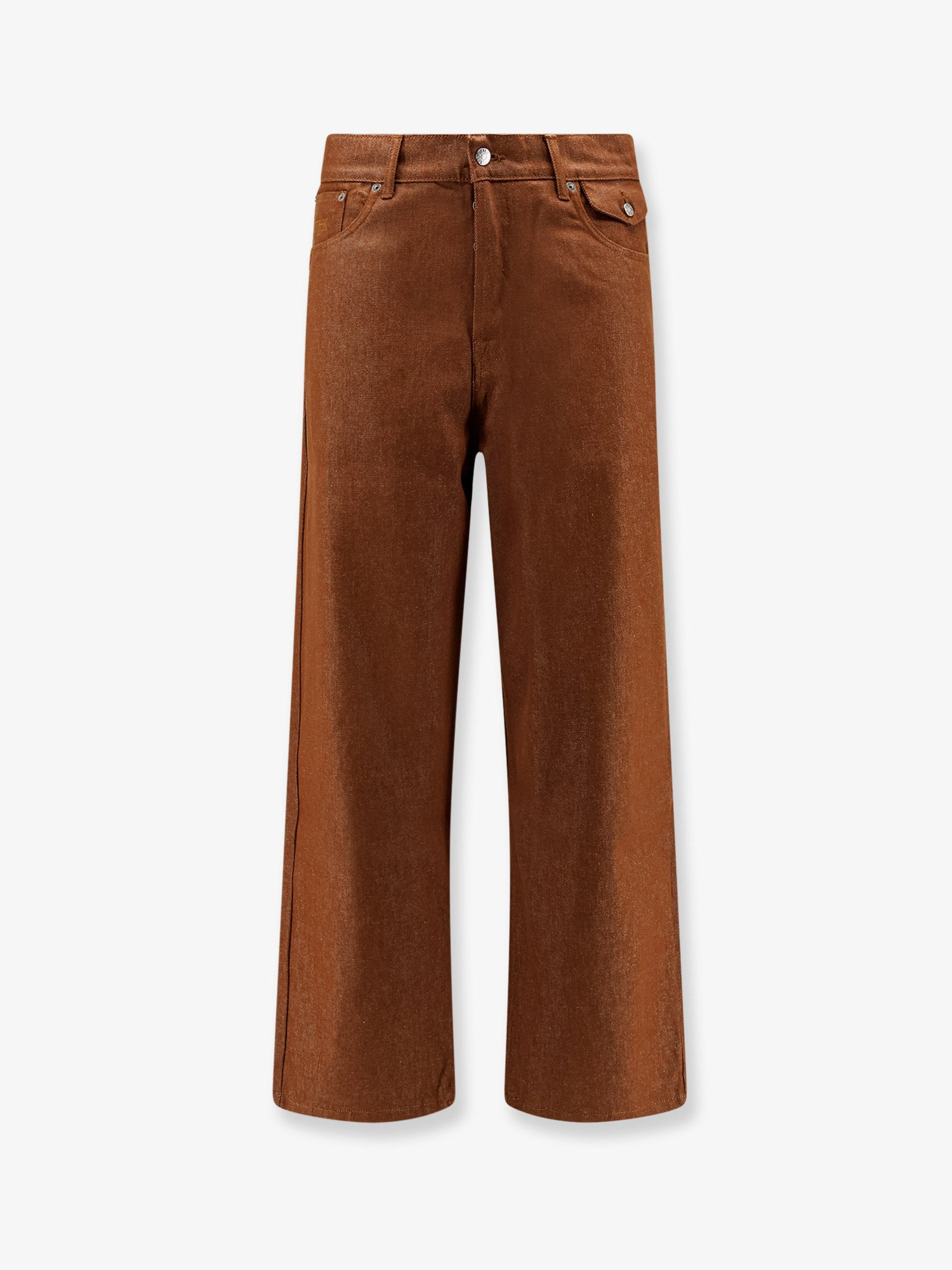 [WALK IN PARIS] Trousers SS26 BROWNDENIMBAGGYMARRON