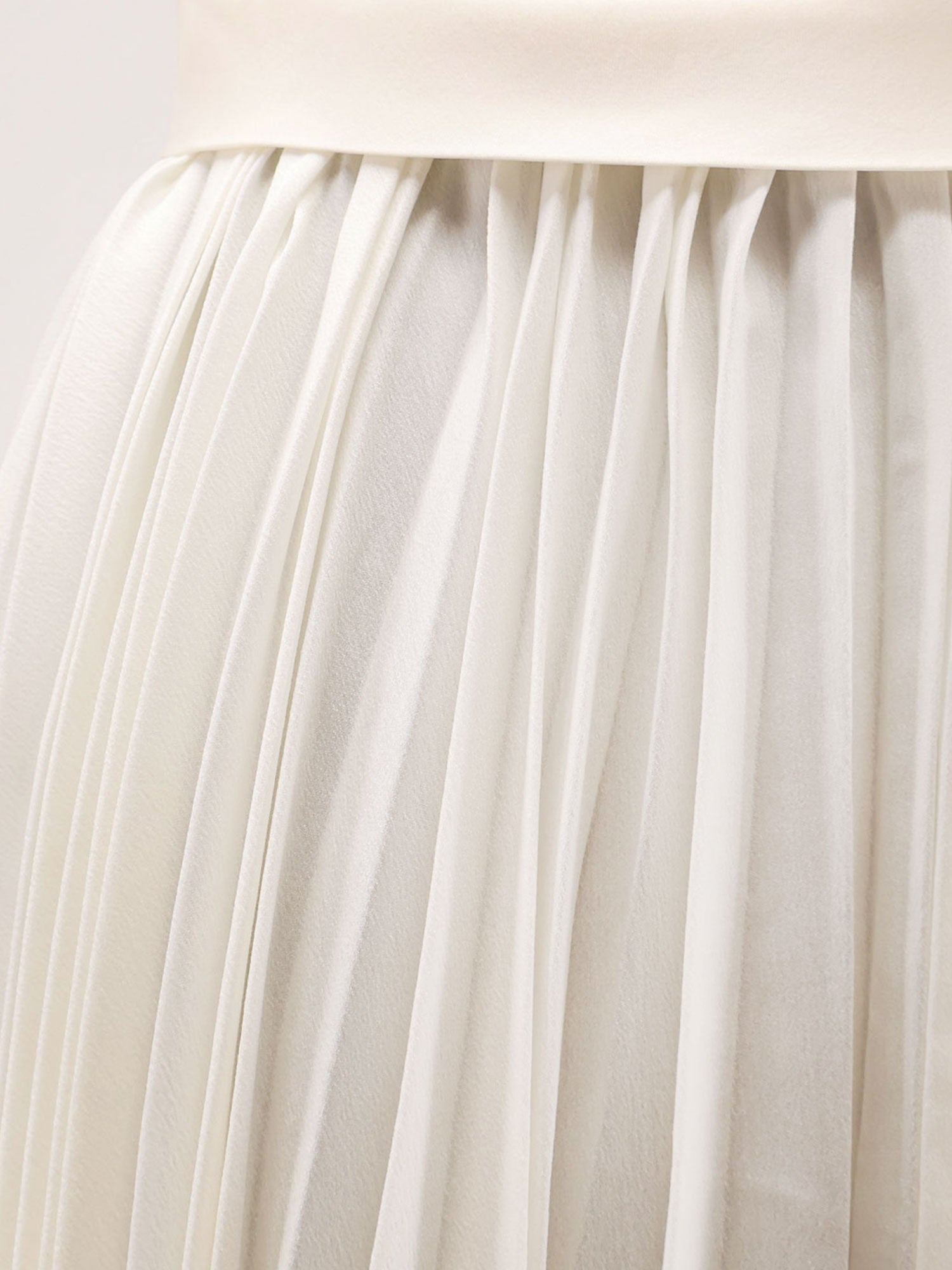 [R2W] Long skirt SS26 ROSKEB11159NIVORY