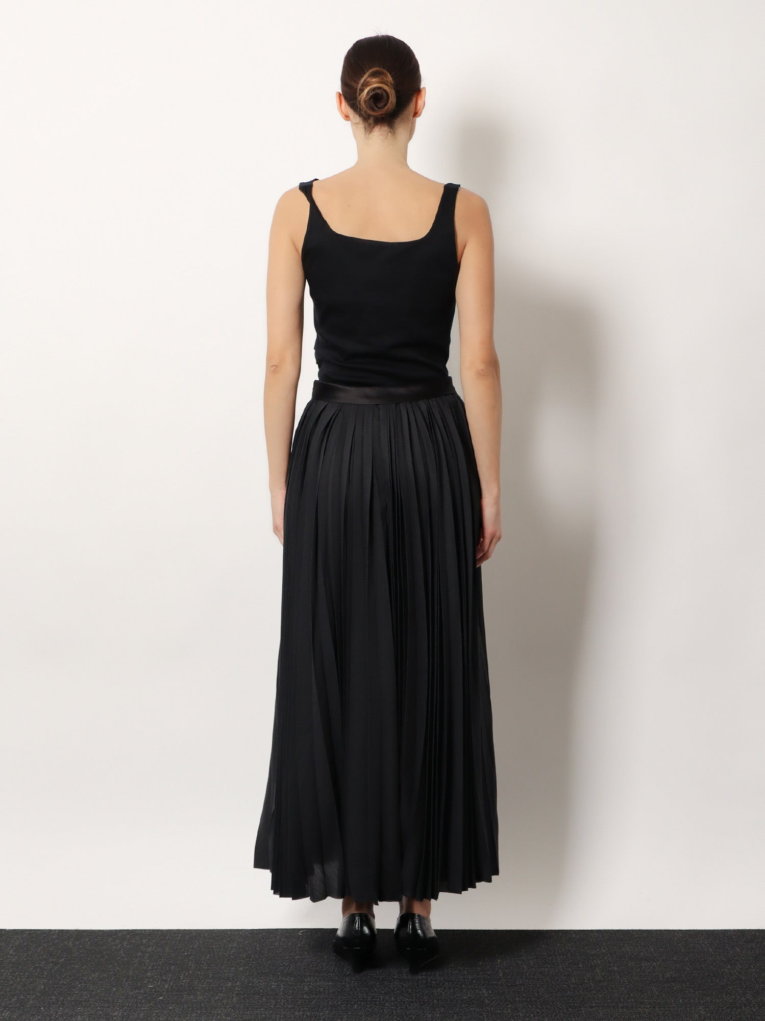 [R2W] Long skirt SS26 ROSKEB11159NBLACK