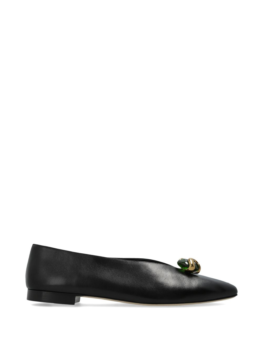 [Jimmy Choo] Flat shoes FW26 MARGOTFLATEPFBLACK/CLOVER